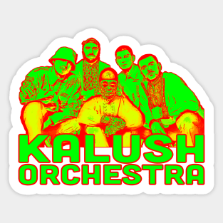 Kalush Orchestra Ukrainian Band Sticker